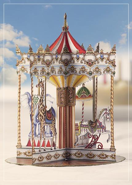 Carousel - greeting card