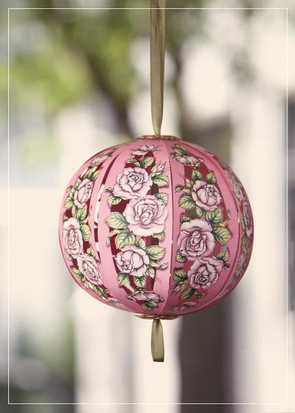 Rose Flower Ball - greeting card